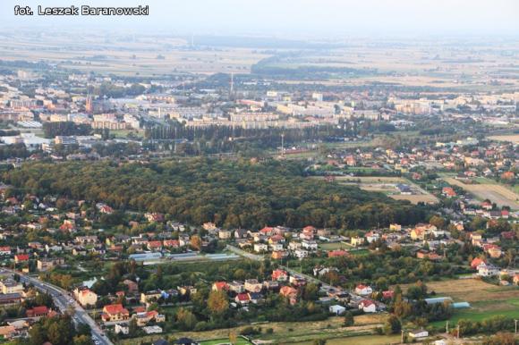 Lot balonem nad okolicznymi wsiami i Kutnem cz.3