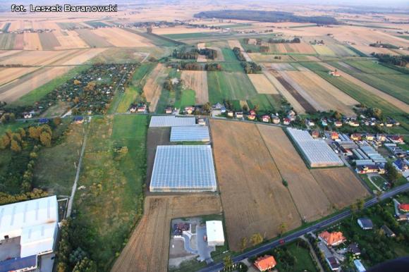 Lot balonem nad okolicznymi wsiami i Kutnem cz.3