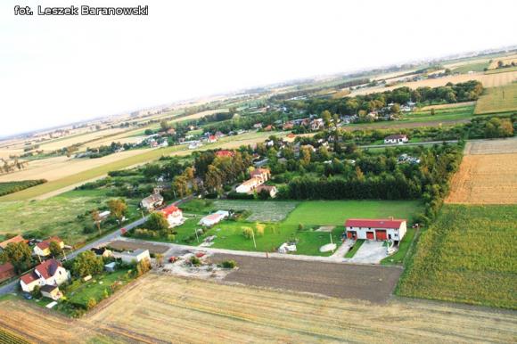 Lot balonem nad okolicznymi wsiami i Kutnem cz.3