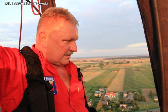Lot balonem nad okolicznymi wsiami i Kutnem cz.3