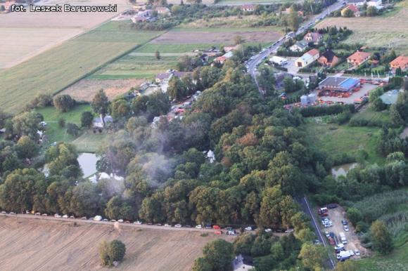 Lot balonem nad okolicznymi wsiami i Kutnem cz.3