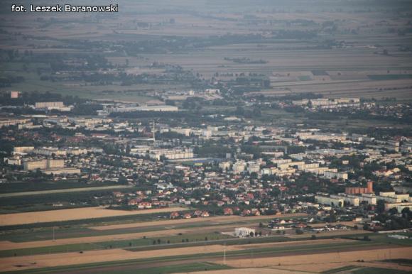 Lot balonem nad okolicznymi wsiami i Kutnem cz.3