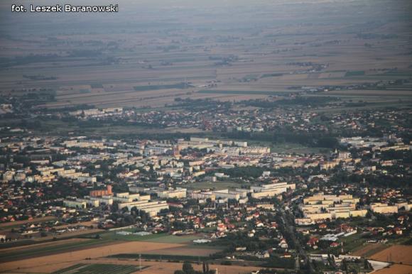 Lot balonem nad okolicznymi wsiami i Kutnem cz.3