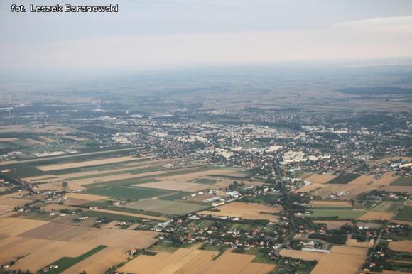 Lot balonem nad okolicznymi wsiami i Kutnem cz.3