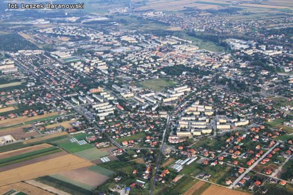 Lot balonem nad okolicznymi wsiami i Kutnem cz.3