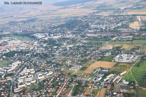 Lot balonem nad okolicznymi wsiami i Kutnem cz.3