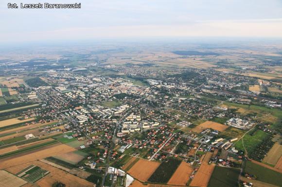 Lot balonem nad okolicznymi wsiami i Kutnem cz.3