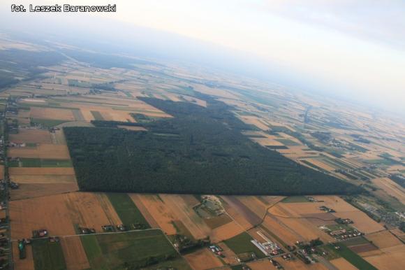 Lot balonem nad okolicznymi wsiami i Kutnem cz.3