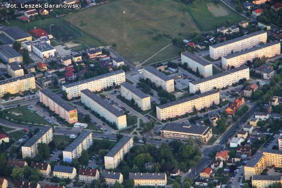 Lot balonem nad okolicznymi wsiami i Kutnem cz.3