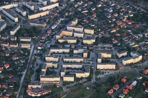 Lot balonem nad okolicznymi wsiami i Kutnem cz.3