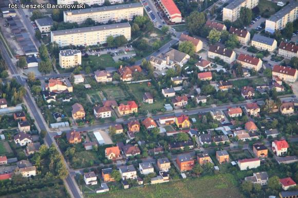 Lot balonem nad okolicznymi wsiami i Kutnem cz.3