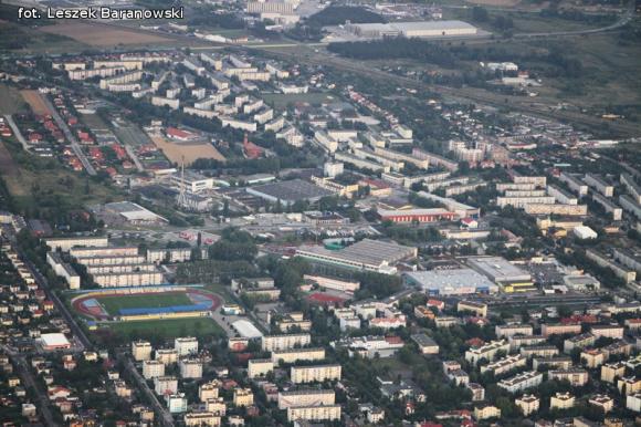 Lot balonem nad okolicznymi wsiami i Kutnem cz.3