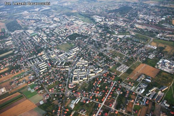 Lot balonem nad okolicznymi wsiami i Kutnem cz.3