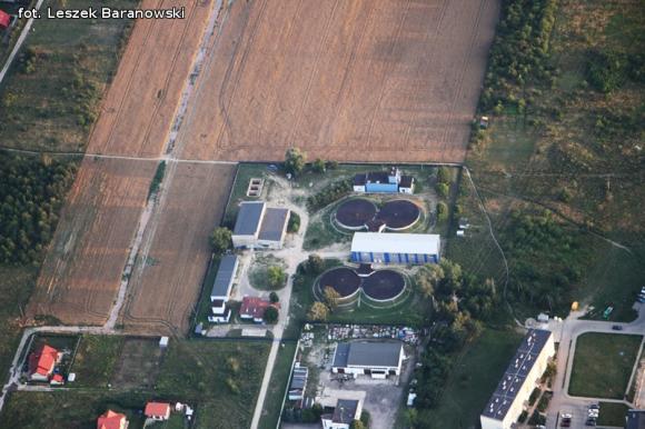 Lot balonem nad okolicznymi wsiami i Kutnem cz.3