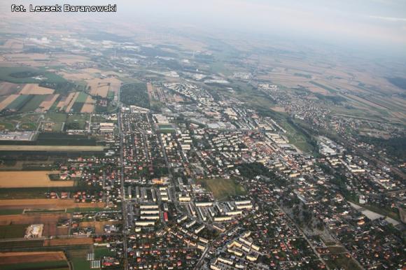 Lot balonem nad okolicznymi wsiami i Kutnem cz.3