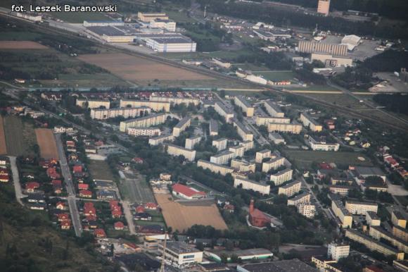 Lot balonem nad okolicznymi wsiami i Kutnem cz.3