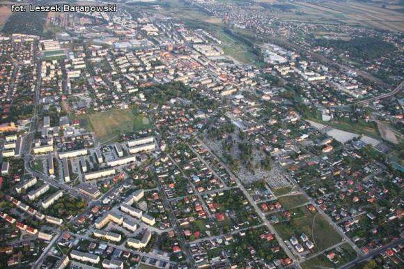 Lot balonem nad okolicznymi wsiami i Kutnem cz.3