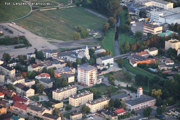 Lot balonem nad okolicznymi wsiami i Kutnem cz.3