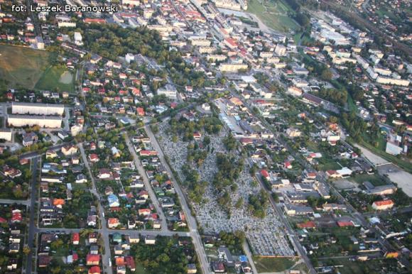 Lot balonem nad okolicznymi wsiami i Kutnem cz.3