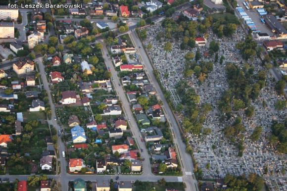 Lot balonem nad okolicznymi wsiami i Kutnem cz.3