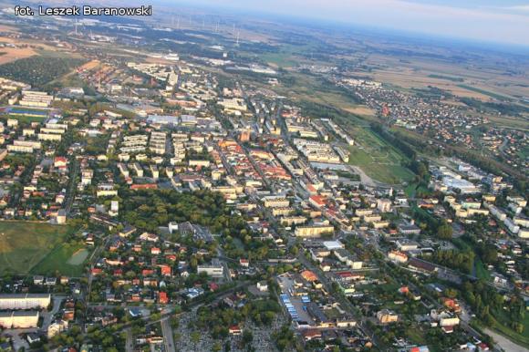 Lot balonem nad okolicznymi wsiami i Kutnem cz.3