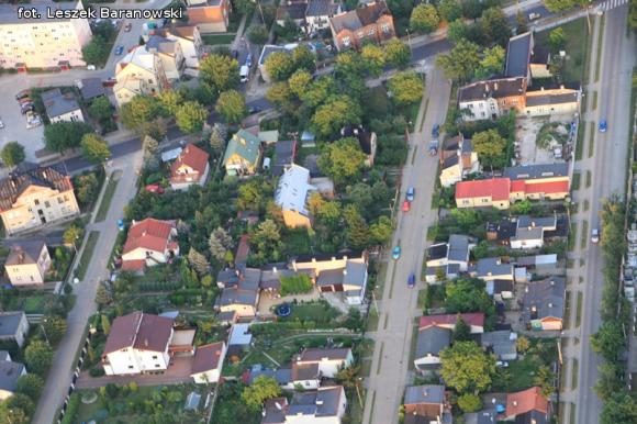 Lot balonem nad okolicznymi wsiami i Kutnem cz.3