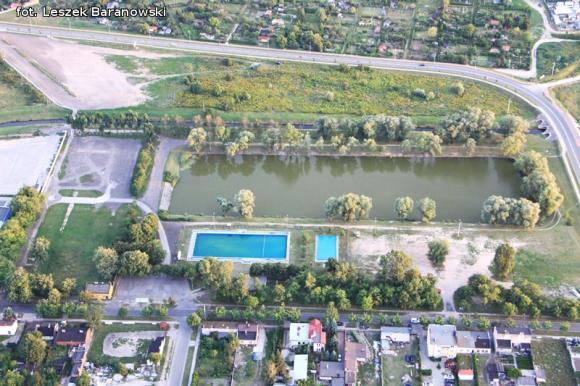 Lot balonem nad okolicznymi wsiami i Kutnem cz.3