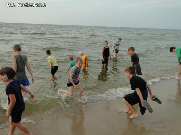 Dzieciaki z Kutna na obozie w Stegnie