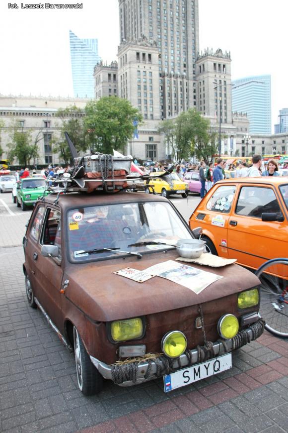 Wakacyjne wspomnienia: Na 13 Ogólnopolskim Zlocie Fiata 126P w Warszawie