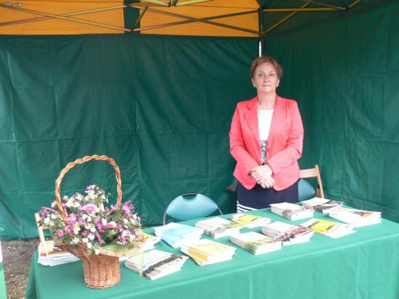 Deszczowe dożynki w Leszczynku