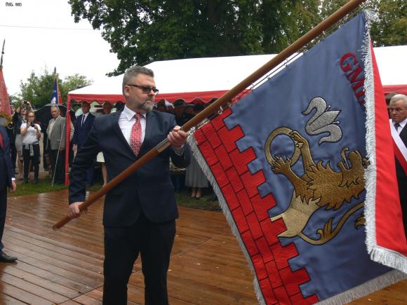 Deszczowe dożynki w Leszczynku