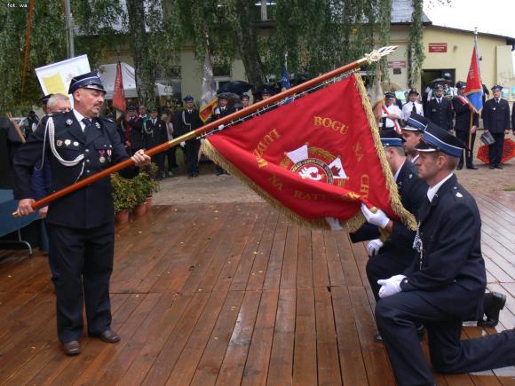 Deszczowe dożynki w Leszczynku