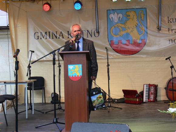 Deszczowe dożynki w Leszczynku