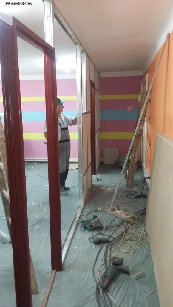 Remont w MOS w Żychlinie dzięki wsparciu fundacji Stichting Samen Delen