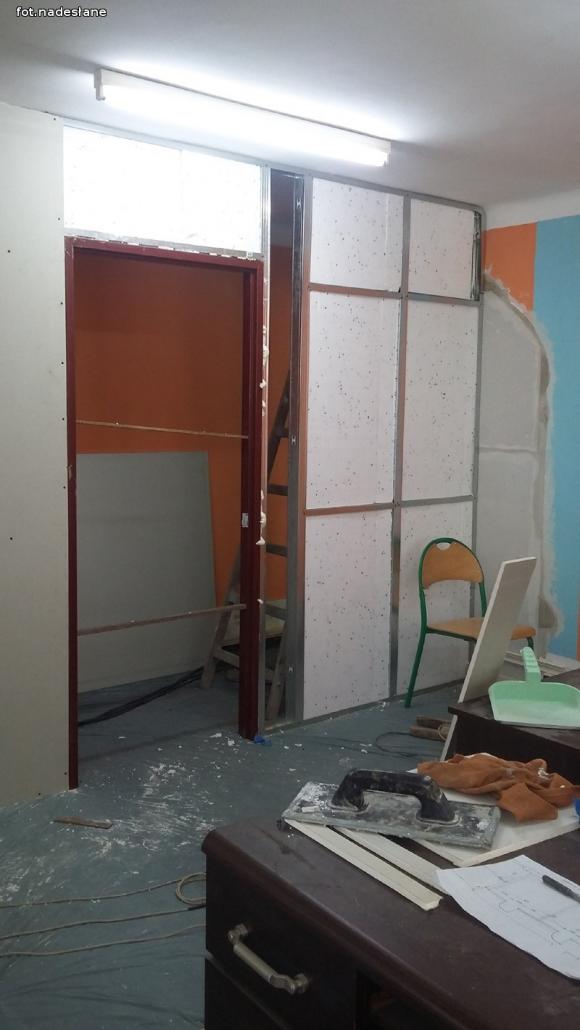 Remont w MOS w Żychlinie dzięki wsparciu fundacji Stichting Samen Delen