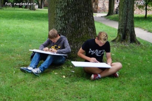 Dzieciaki z wizytą u Radziwiłłów