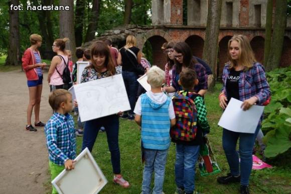 Dzieciaki z wizytą u Radziwiłłów