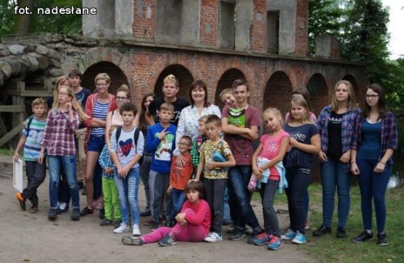 Dzieciaki z wizytą u Radziwiłłów