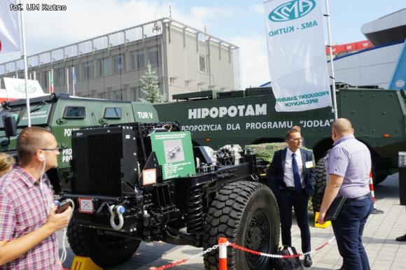 Kutnowskie firmy w XXIV Międzynarodowym Salonie Przemysłu Obronnego w Kielcach
