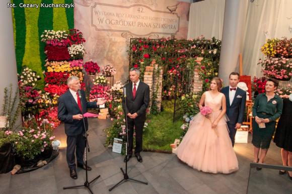 Różane święto w ogródku Pana Szekspira uroczyście otwarte