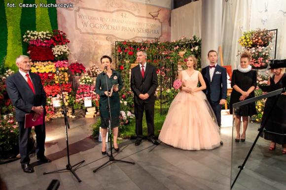 Różane święto w ogródku Pana Szekspira uroczyście otwarte