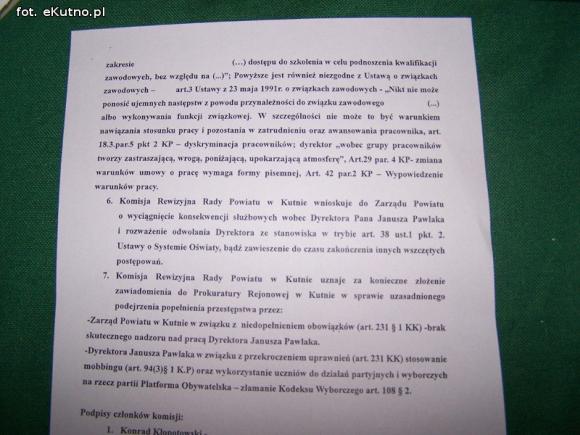 Blamaż KOmisji Rewizyjnej. Nie pozwólmy zrobić z siebie głupców