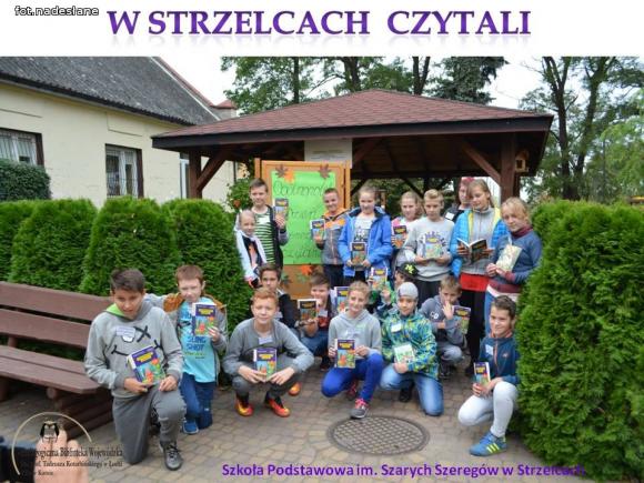 Czytaliśmy przy fontannie i nie tylko - Ogólnopolski Dzień Głośnego Czytania