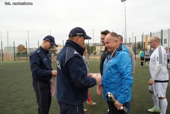 Turniej piłki nożnej o Puchar Komendanta Powiatowego Policji w Kutnie