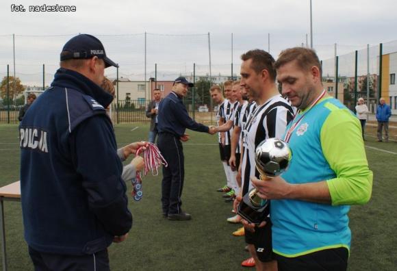 Turniej piłki nożnej o Puchar Komendanta Powiatowego Policji w Kutnie