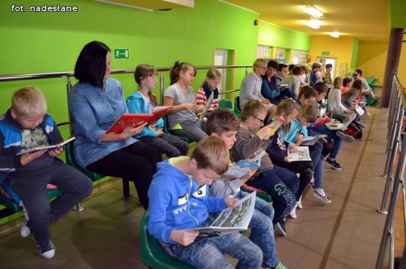 Dziś Czytelnicza Sztafeta była w Strzelcach