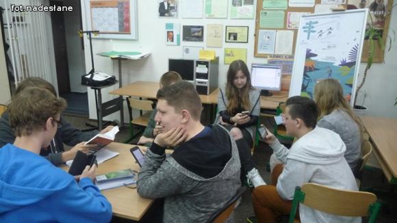 Dzisiaj Czytelnicza Sztafeta Szkół w Gimnazjum nr 2 w Kutnie