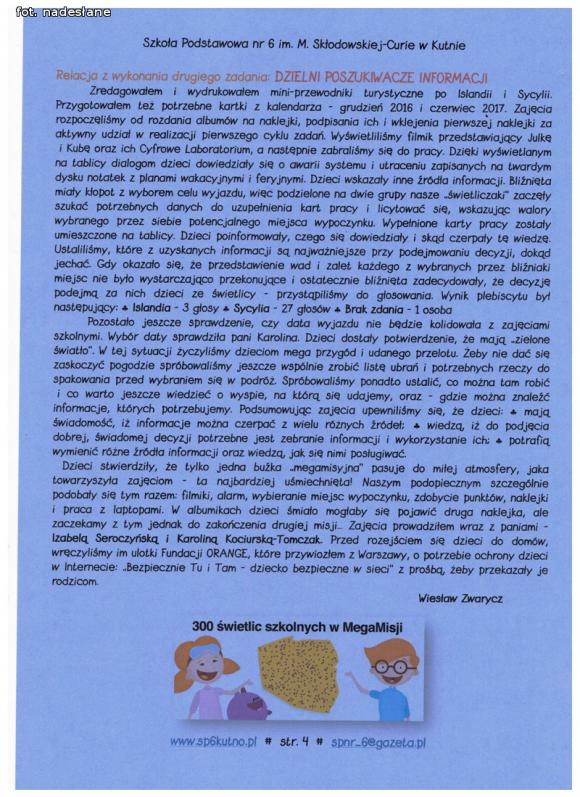 MegaMisja w świetlicy 6. Baza