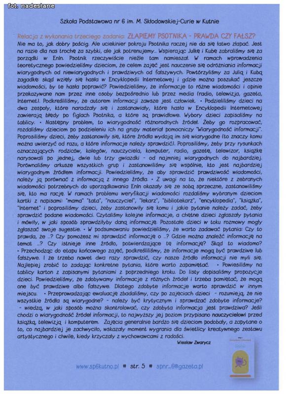 MegaMisja w świetlicy 6. Baza