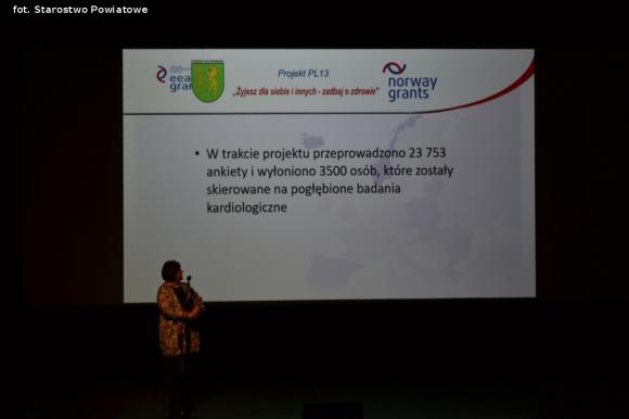 Starostwo podsumowało realizację projektu zdrowotnego. Powiatowy portal zdrowia